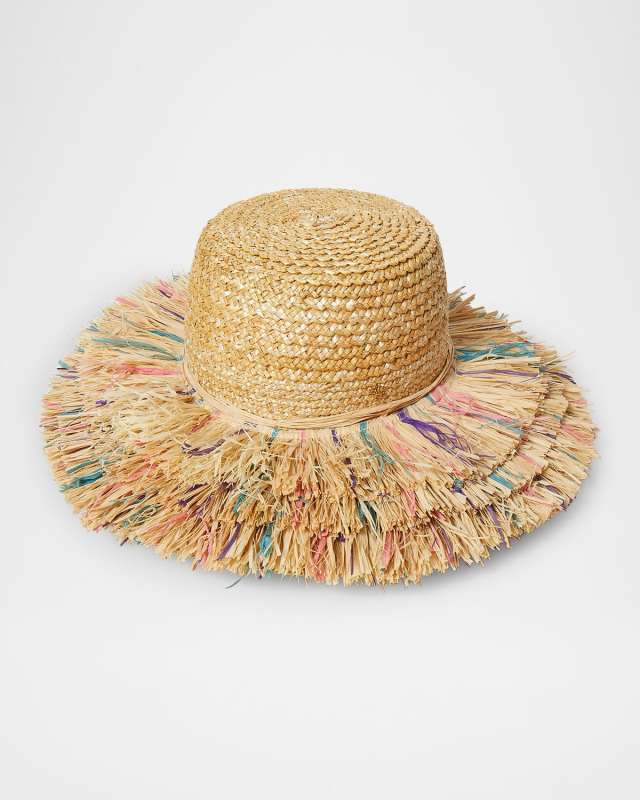 Fringe Straw Hat